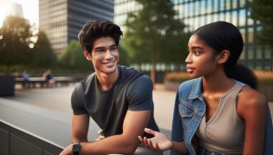Striking a Conversation with a Girl: Confidence Tips