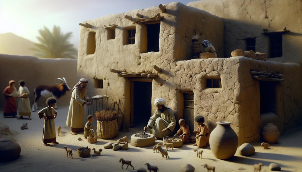 What is a poor Egyptian house: Life in Ancient Times