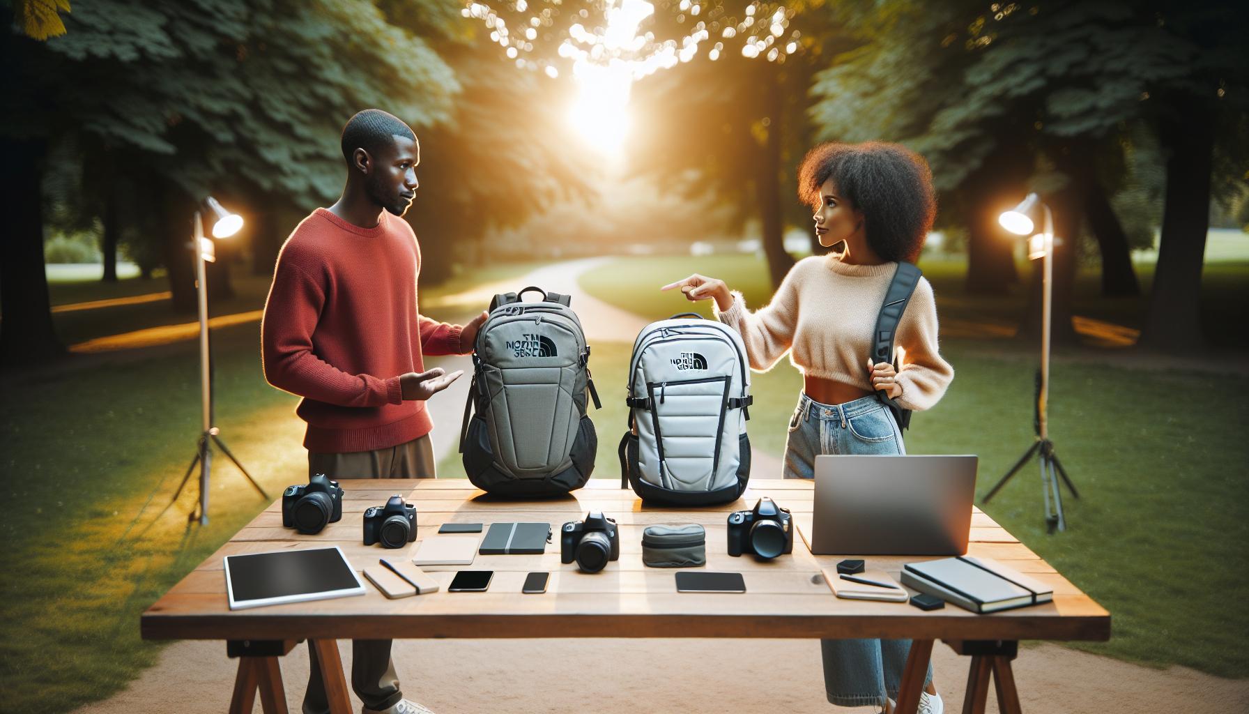 Comparative Analysis: Northface Surge vs. Competitors