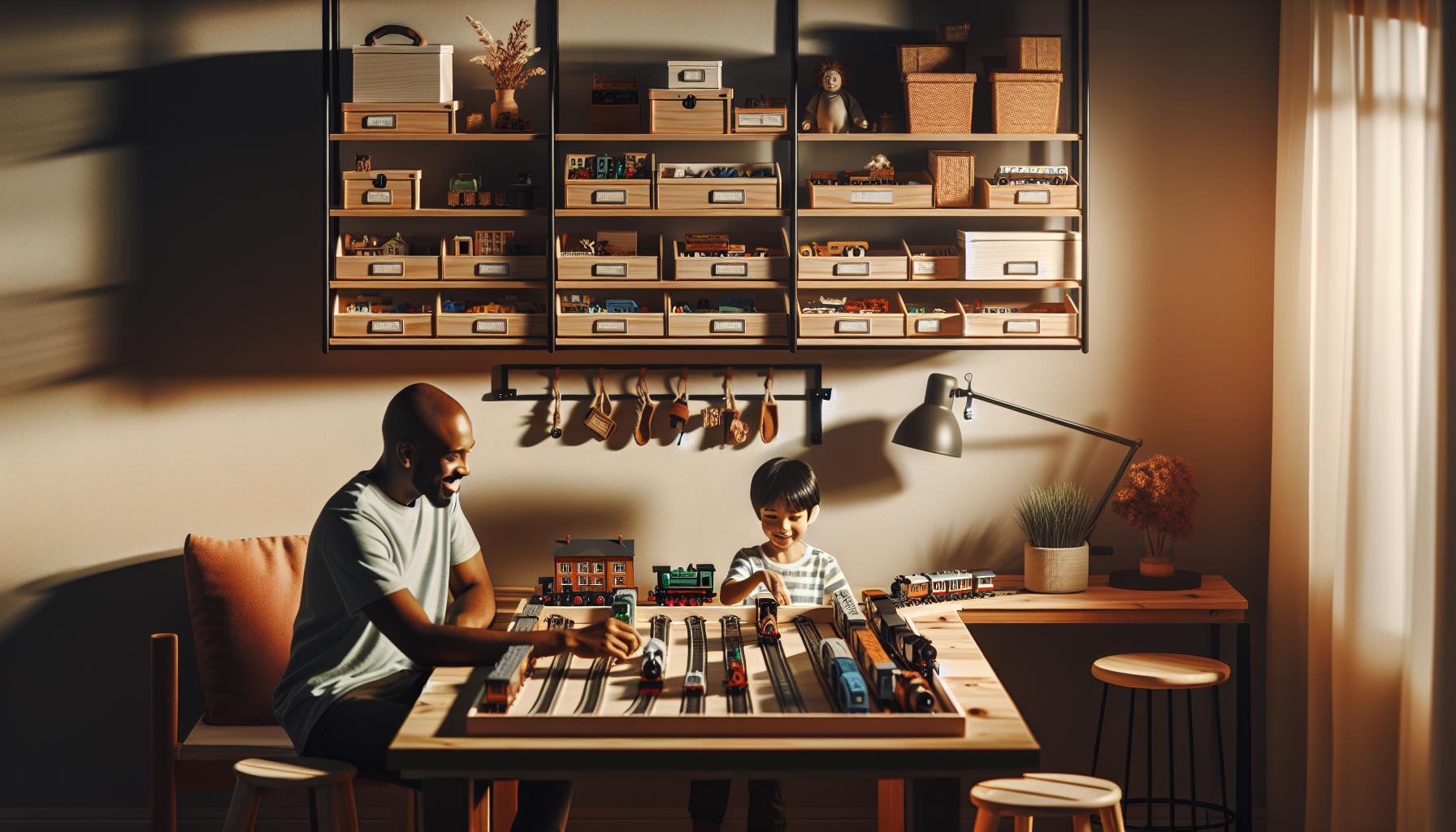 Creative Storage Solutions for Train Sets and Accessories
