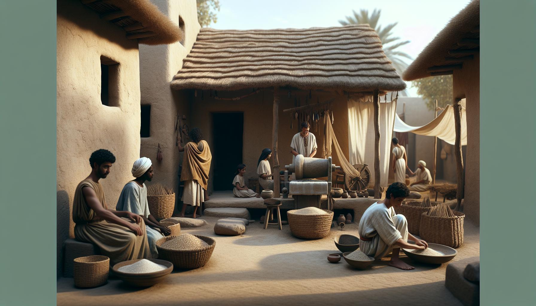 Key Features of Lower-Class Homes in Ancient Egypt