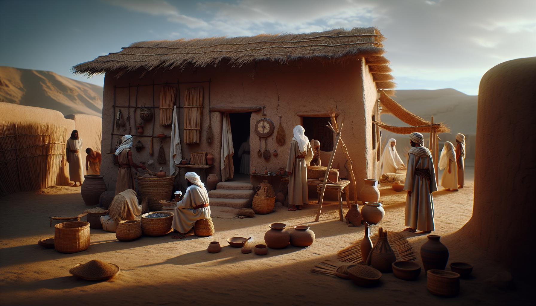 What Defined a Poor Egyptian House in Ancient Times?